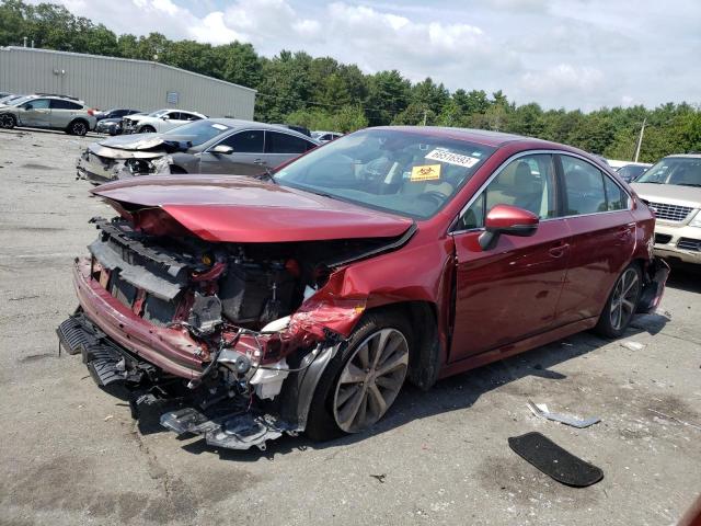 4S3BNAN64K3040208 - 2019 SUBARU LEGACY 2.5I LIMITED RED photo 1