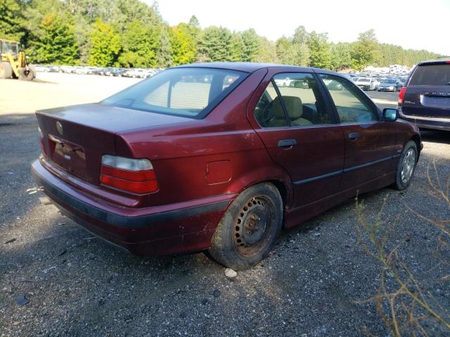 WBACC0325VEK23059 - 1997 BMW 318 I AUTOMATIC RED photo 3