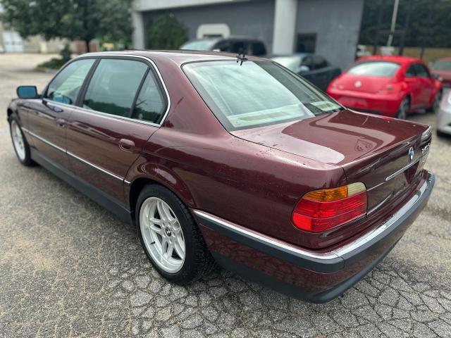 WBAGH8343YDP06479 - 2000 BMW 740 IL MAROON photo 3