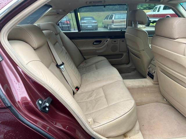 WBAGH8343YDP06479 - 2000 BMW 740 IL MAROON photo 6