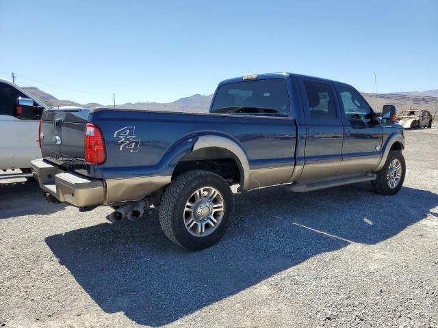 1FT8W3BT5DEA66904 - 2013 FORD F350 SUPER DUTY BLUE photo 3