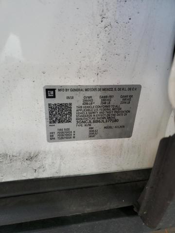 3GNCJLSB6JL377180 - 2018 CHEVROLET TRAX 1LT Weiß Foto 14