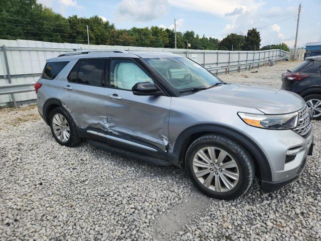 1FMSK7FHXLGA04623 - 2020 FORD EXPLORER LIMITED SILVER photo 4