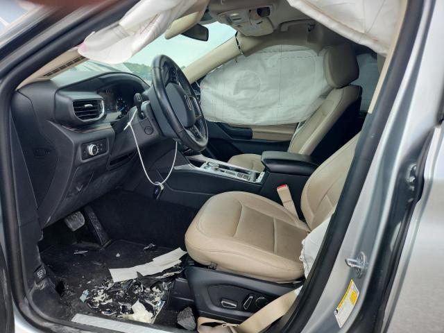 1FMSK7FHXLGA04623 - 2020 FORD EXPLORER LIMITED SILVER photo 7