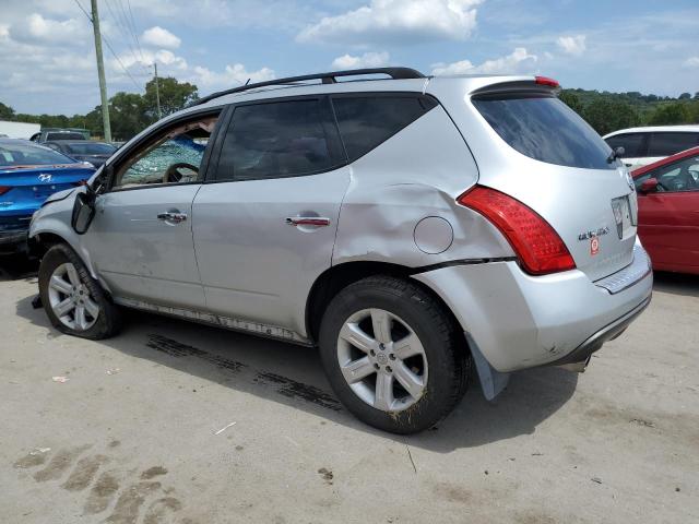 JN8AZ08T07W523667 - 2007 NISSAN MURANO SL SILVER photo 2