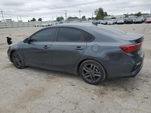 3KPF34AD3ME415885 - 2021 KIA FORTE GT LINE GRAY photo 2