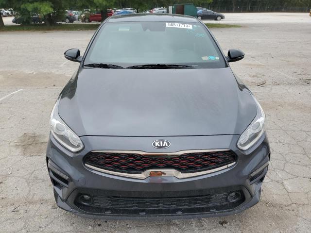 3KPF34AD3ME415885 - 2021 KIA FORTE GT LINE GRAY photo 5