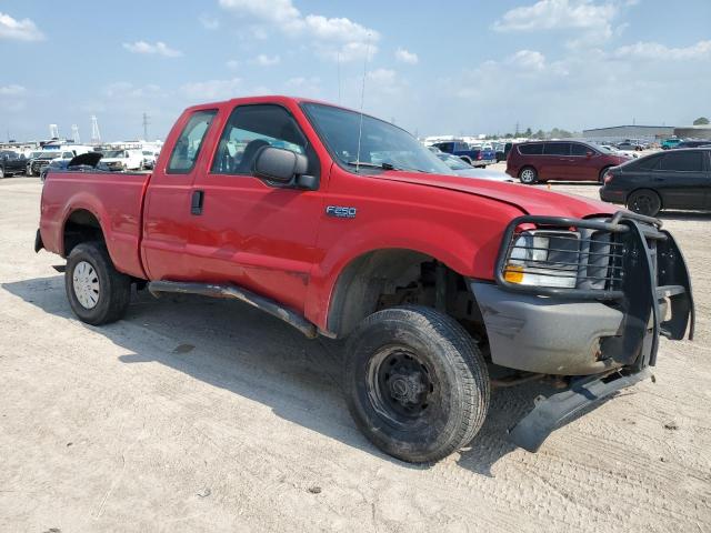 1FTNX21L84ED81126 - 2004 FORD F250 SUPER DUTY RED photo 4