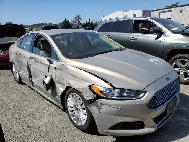 3FA6P0PU9FR284368 - 2015 FORD FUSION SE PHEV BEIGE photo 4