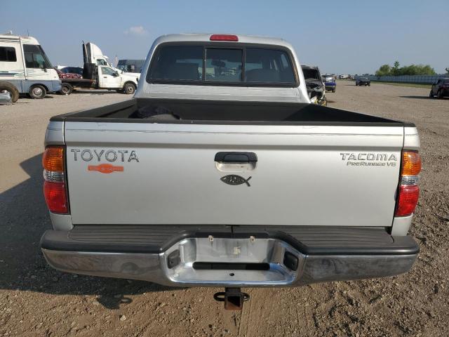5TEGN92N93Z154756 - 2003 TOYOTA TACOMA DOUBLE CAB PRERUNNER SILVER photo 6