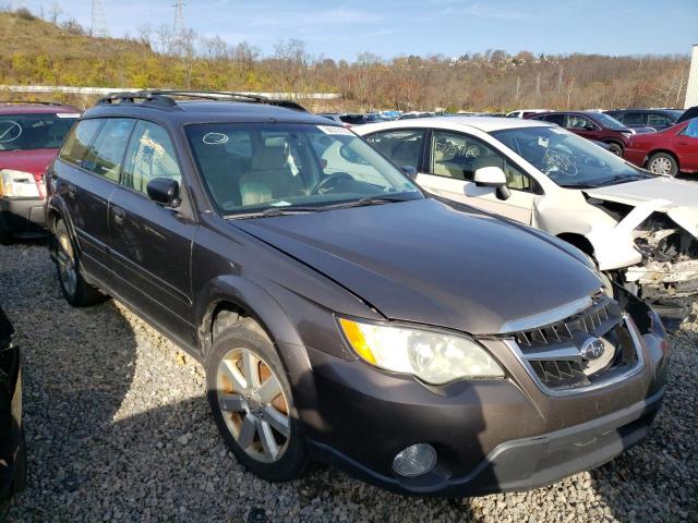 4S4BP61C087350338 - 2008 SUBARU OUTBACK 2.5I BROWN photo 1