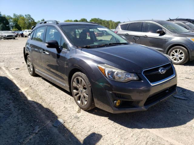 JF1GPAT63F8305816 - 2015 SUBARU IMPREZA SPORT GRAY photo 4