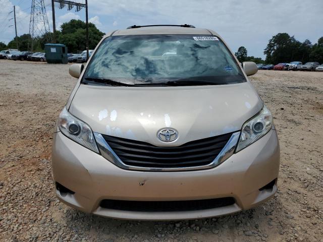 5TDKK3DCXCS197124 - 2012 TOYOTA SIENNA LE ოქროსფერი ფოტო 5