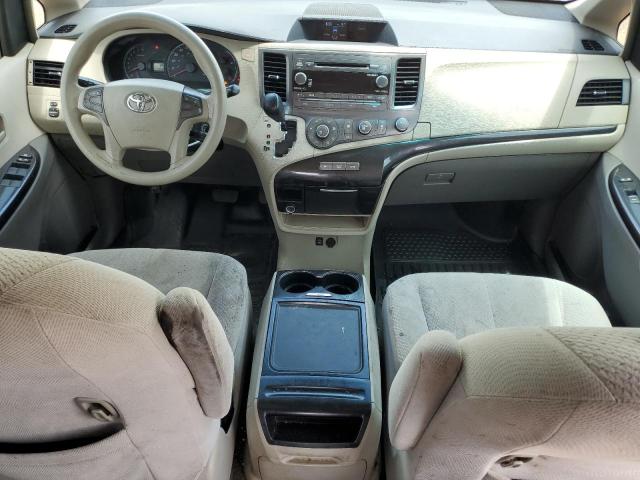 5TDKK3DCXCS197124 - 2012 TOYOTA SIENNA LE ოქროსფერი ფოტო 8