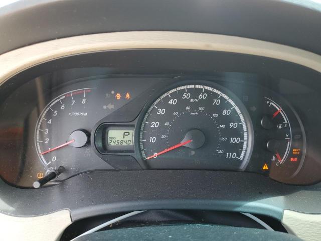 5TDKK3DCXCS197124 - 2012 TOYOTA SIENNA LE ოქროსფერი ფოტო 9