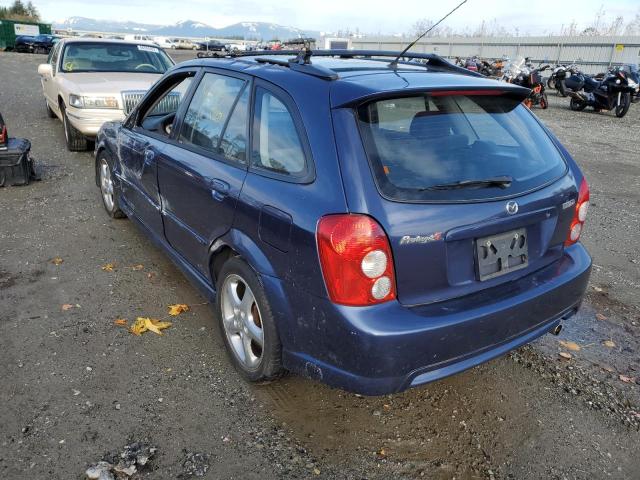 JM1BJ245521483442 - 2002 MAZDA PROTEGE PR5 蓝色 照片 3
