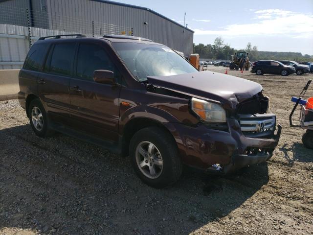 5FNYF285X8B022081 - 2008 HONDA PILOT EXL BURGUNDY photo 4