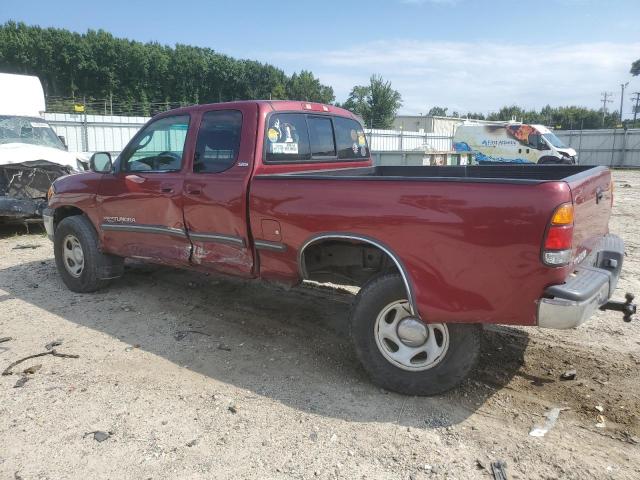 5TBRN3412YS084675 - 2000 TOYOTA TUNDRA ACCESS CAB SR5 RED photo 2