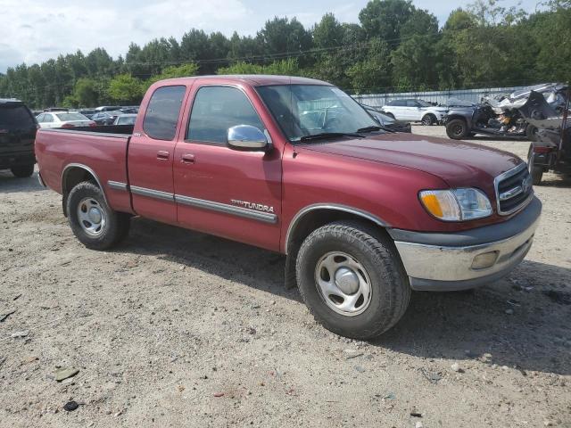 5TBRN3412YS084675 - 2000 TOYOTA TUNDRA ACCESS CAB SR5 RED photo 4