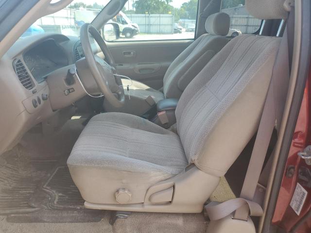 5TBRN3412YS084675 - 2000 TOYOTA TUNDRA ACCESS CAB SR5 RED photo 7