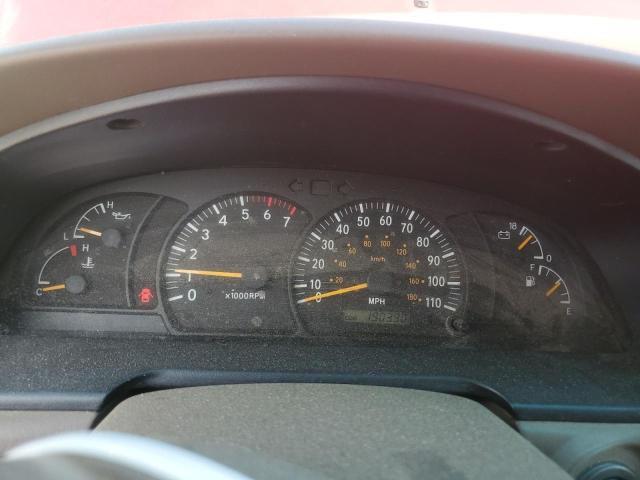 5TBRN3412YS084675 - 2000 TOYOTA TUNDRA ACCESS CAB SR5 RED photo 9