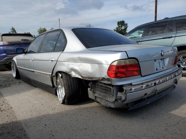 WBAGG8347YDN76788 - 2000 BMW 740 I AUTOMATIC SILVER photo 2