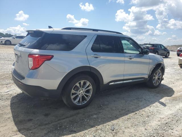 1FMSK8DH8NGA97685 - 2022 FORD EXPLORER XLT Серебристый фото 3