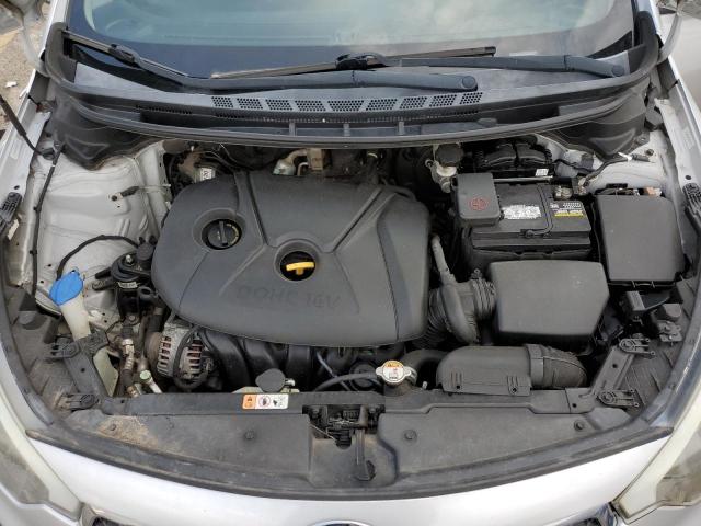 KNAFK4A67F5329382 - 2015 KIA FORTE LX SILVER photo 11