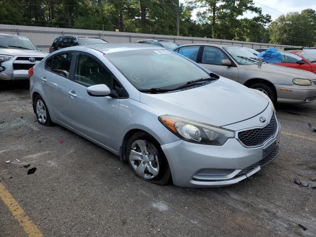 KNAFK4A67F5329382 - 2015 KIA FORTE LX SILVER photo 4