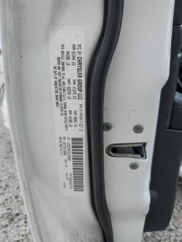 1C3CDFBH7DD198909 - 2013 DODGE DART SXT WHITE photo 12