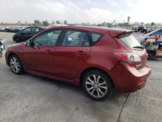 JM1BL1H64A1225631 - 2010 MAZDA 3 S RED photo 2