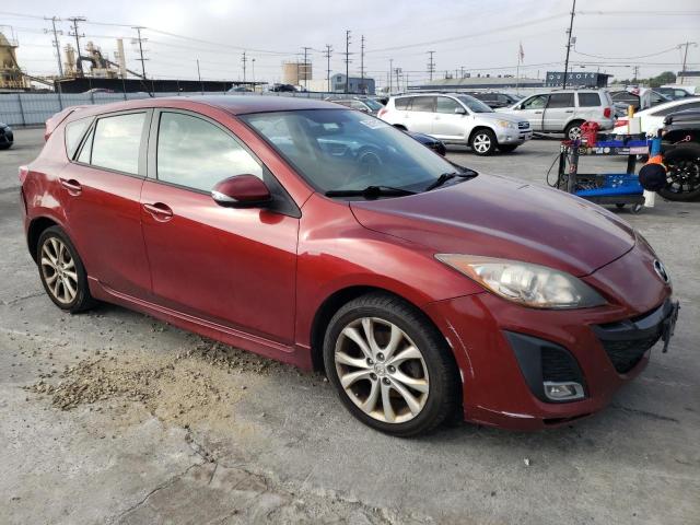 JM1BL1H64A1225631 - 2010 MAZDA 3 S RED photo 4