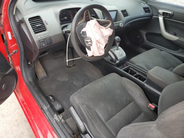 2HGFG128X8H507740 - 2008 HONDA CIVIC EX RED photo 8