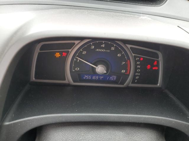 2HGFG128X8H507740 - 2008 HONDA CIVIC EX RED photo 9