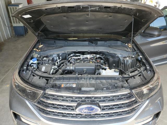 1FMSK8DH5NGC08998 - 2022 FORD EXPLORER XLT ნაცრისფერი ფოტო 12