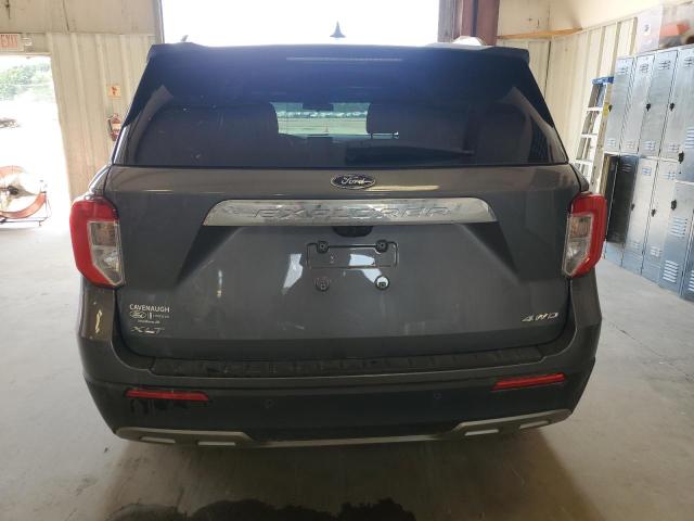 1FMSK8DH5NGC08998 - 2022 FORD EXPLORER XLT ნაცრისფერი ფოტო 6