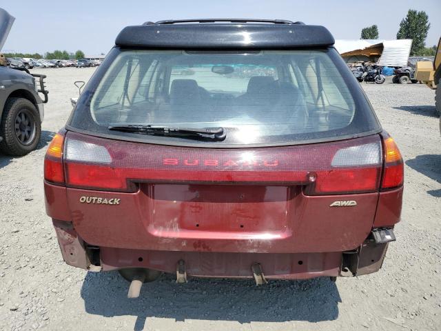 4S3BH675537612664 - 2003 SUBARU LEGACY OUTBACK AWP 勃艮第红 照片 6