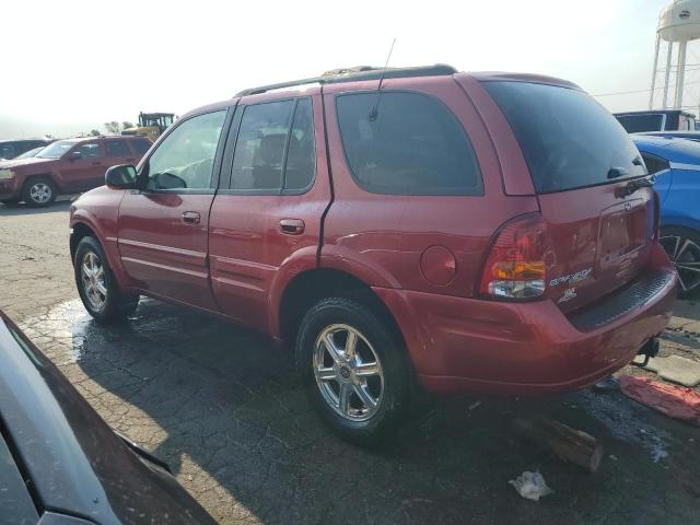 1GHDT13S122365932 - 2002 OLDSMOBILE BRAVADA RED photo 2