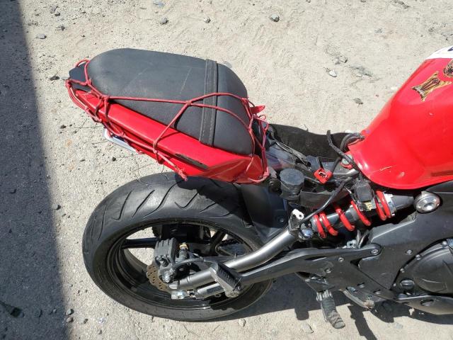 JKAEXEE17CDA04203 - 2012 KAWASAKI EX650 EC RED photo 6