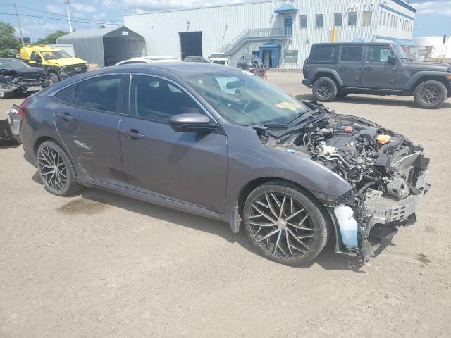 2HGFC2F50JH034678 - 2018 HONDA CIVIC LX Grau Foto 4