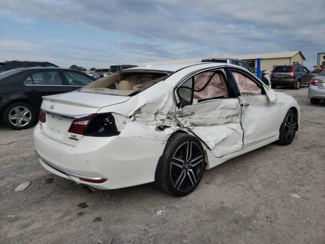 1HGCR3F96GA021337 - 2016 HONDA ACCORD TOURING WHITE photo 3