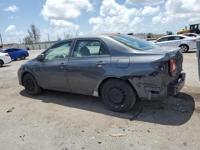 2T1BU4EE8AC428320 - 2010 TOYOTA COROLLA BASE GRAY photo 2