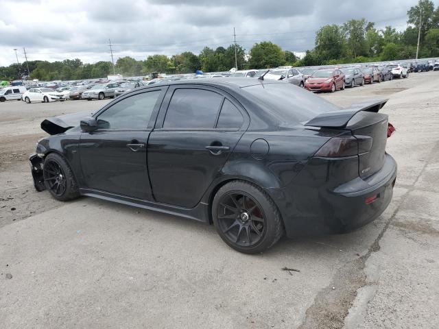 JA3AU86UX8U003377 - 2008 MITSUBISHI LANCER GTS BLACK photo 2