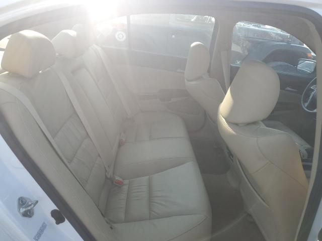 1HGCP2F85BA013598 - 2011 HONDA ACCORD EXL WHITE photo 10