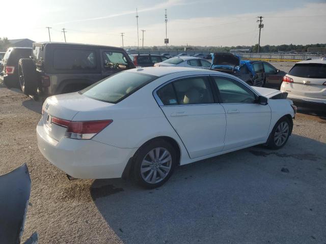 1HGCP2F85BA013598 - 2011 HONDA ACCORD EXL WHITE photo 3