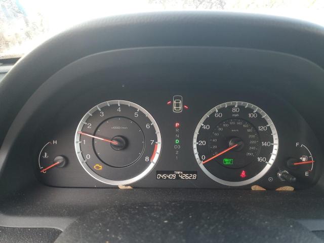 1HGCP2F85BA013598 - 2011 HONDA ACCORD EXL WHITE photo 9