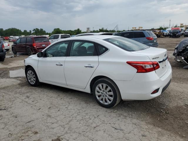 3N1AB7AP6JY327581 - 2018 NISSAN SENTRA S WHITE photo 2