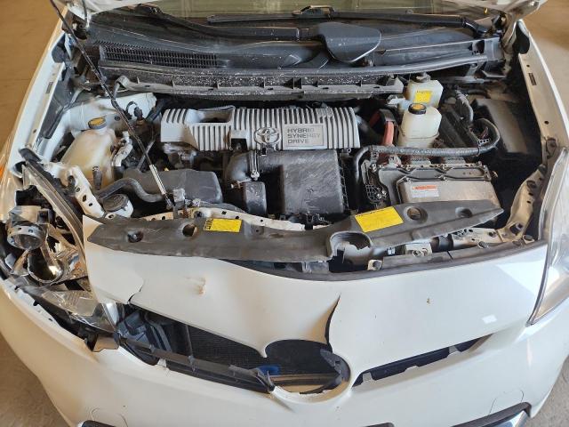 JTDKN3DU1C5410029 - 2012 TOYOTA PRIUS Ақ фото 11