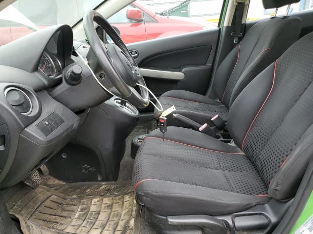 JM1DE1LY4C0146366 - 2012 MAZDA MAZDA2 绿色 照片 7
