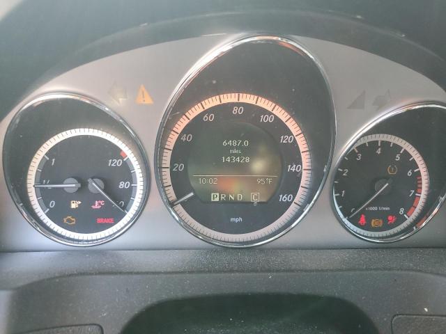 WDDGF8BB9AF456139 - 2010 MERCEDES-BENZ C 300 4MATIC BLUE photo 9